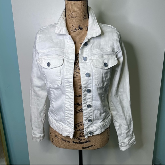 #339 KUT From The KLOTH Evereve Denim Jacket size L - Picture 2 of 12